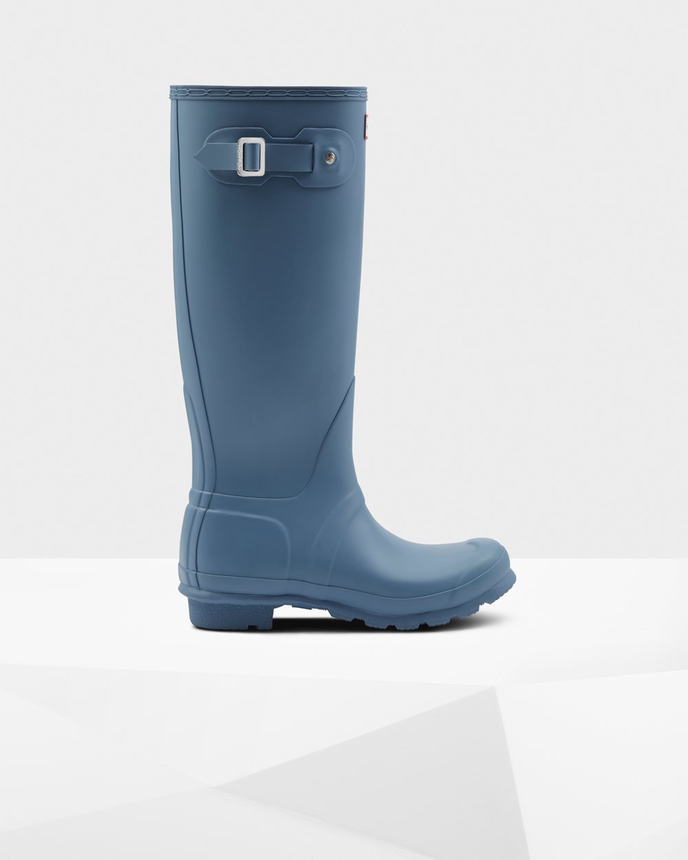 Womens Hunter Tall Rain Boots Blue - Original - 2987143-DV